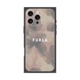 プレミアムスクエアケース with MagSafe［ FURLA - FLOWER VELATO-02 ］