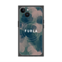 プレミアムスクエアケース with MagSafe［ FURLA - FLOWER VELATO-03 ］