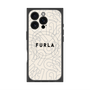 プレミアムスクエアケース with MagSafe［ FURLA - SIGNATURE-01 ］