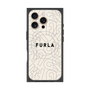 プレミアムスクエアケース with MagSafe［ FURLA - SIGNATURE-01 ］