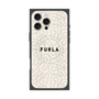 プレミアムスクエアケース with MagSafe［ FURLA - SIGNATURE-01 ］
