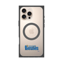 プレミアムスクエアケース with MagSafe［ 横浜DeNAベイスターズ - チームロゴ - クリア ］
