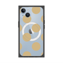 プレミアムスクエアケース with MagSafe［ シンプルドット - Beige ］