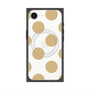 プレミアムスクエアケース with MagSafe［ シンプルドット - Beige ］