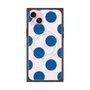 プレミアムスクエアケース with MagSafe［ シンプルドット - Blue ］