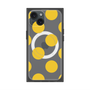 プレミアムスクエアケース with MagSafe［ シンプルドット - Yellow ］