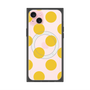 プレミアムスクエアケース with MagSafe［ シンプルドット - Yellow ］