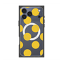 プレミアムスクエアケース with MagSafe［ シンプルドット - Yellow ］