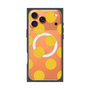 プレミアムスクエアケース with MagSafe［ シンプルドット - Yellow ］