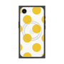 プレミアムスクエアケース with MagSafe［ シンプルドット - Yellow ］