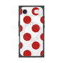プレミアムスクエアケース with MagSafe［ シンプルドット - Red ］