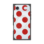 プレミアムスクエアケース with MagSafe［ シンプルドット - Red ］