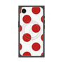 プレミアムスクエアケース with MagSafe［ シンプルドット - Red ］