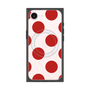 プレミアムスクエアケース with MagSafe［ シンプルドット - Red ］