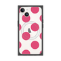 プレミアムスクエアケース with MagSafe［ シンプルドット - Pink ］