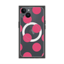 プレミアムスクエアケース with MagSafe［ シンプルドット - Pink ］