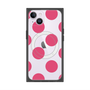 プレミアムスクエアケース with MagSafe［ シンプルドット - Pink ］
