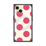 プレミアムスクエアケース with MagSafe［ シンプルドット - Pink ］