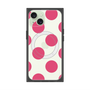 プレミアムスクエアケース with MagSafe［ シンプルドット - Pink ］