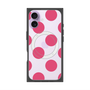 プレミアムスクエアケース with MagSafe［ シンプルドット - Pink ］