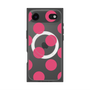 プレミアムスクエアケース with MagSafe［ シンプルドット - Pink ］