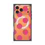 プレミアムスクエアケース with MagSafe［ シンプルドット - Pink ］