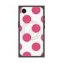 プレミアムスクエアケース with MagSafe［ シンプルドット - Pink ］