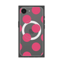 プレミアムスクエアケース with MagSafe［ シンプルドット - Pink ］