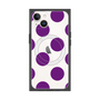 プレミアムスクエアケース with MagSafe［ シンプルドット - Purple ］