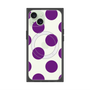 プレミアムスクエアケース with MagSafe［ シンプルドット - Purple ］