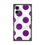 プレミアムスクエアケース with MagSafe［ シンプルドット - Purple ］