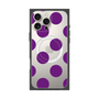 プレミアムスクエアケース with MagSafe［ シンプルドット - Purple ］