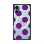 プレミアムスクエアケース with MagSafe［ シンプルドット - Purple ］
