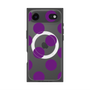 プレミアムスクエアケース with MagSafe［ シンプルドット - Purple ］