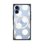プレミアムスクエアケース with MagSafe［ シンプルドット - White ］