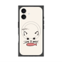 プレミアムスクエアケース with MagSafe［ 食いしん坊なねこ - White ］