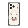 プレミアムスクエアケース with MagSafe［ 食いしん坊なねこ - White ］