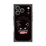 プレミアムスクエアケース with MagSafe［ 食いしん坊なねこ - Black ］