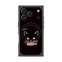 プレミアムスクエアケース with MagSafe［ 食いしん坊なねこ - Black ］