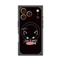 プレミアムスクエアケース with MagSafe［ 食いしん坊なねこ - Black ］