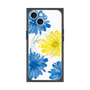 プレミアムスクエアケース with MagSafe［ 4ビッグフラワー ］