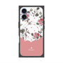 プレミアムスクエアケース with MagSafe［ ツインドットフラワー - Pink ］