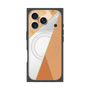 プレミアムスクエアケース with MagSafe［ マーブルトライアングルパレット - Orange ］