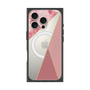 プレミアムスクエアケース with MagSafe［ マーブルトライアングルパレット - Pink ］
