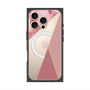 プレミアムスクエアケース with MagSafe［ マーブルトライアングルパレット - Pink ］