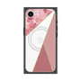 プレミアムスクエアケース with MagSafe［ マーブルトライアングルパレット - Pink ］