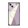 プレミアムスクエアケース with MagSafe［ マーブルトライアングルパレット - Purple ］