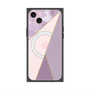 プレミアムスクエアケース with MagSafe［ マーブルトライアングルパレット - Purple ］