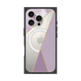 プレミアムスクエアケース with MagSafe［ マーブルトライアングルパレット - Purple ］