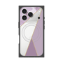 プレミアムスクエアケース with MagSafe［ マーブルトライアングルパレット - Purple ］